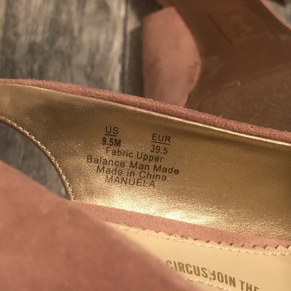 NWOB Circus by Sam Edelman Manuela Pink Suede Heel - Picture 11 of 13